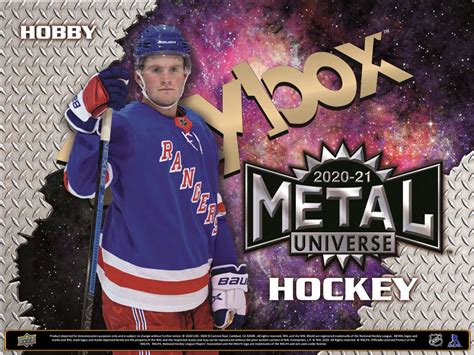 2020-21 upper deck skybox metal universe hockey hobby box|skybox metal universe hockey checklist.